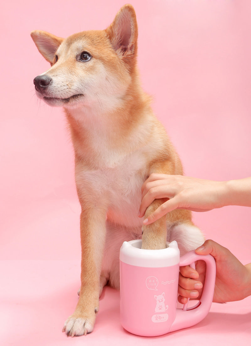 Easy-Clean Pet Paw Washer