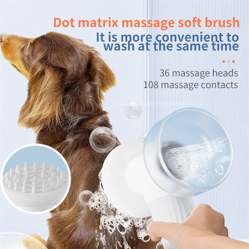 Automatic Foaming Pet Brush