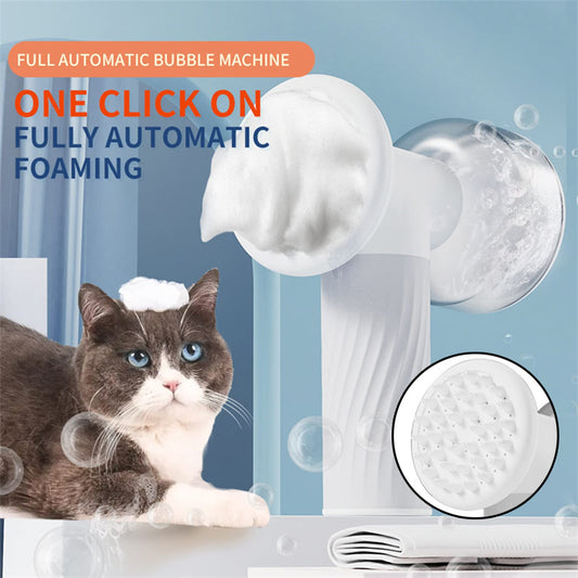 Automatic Foaming Pet Brush