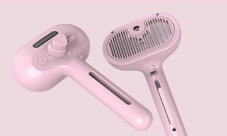 Self-Cleaning Mist Pet Comb